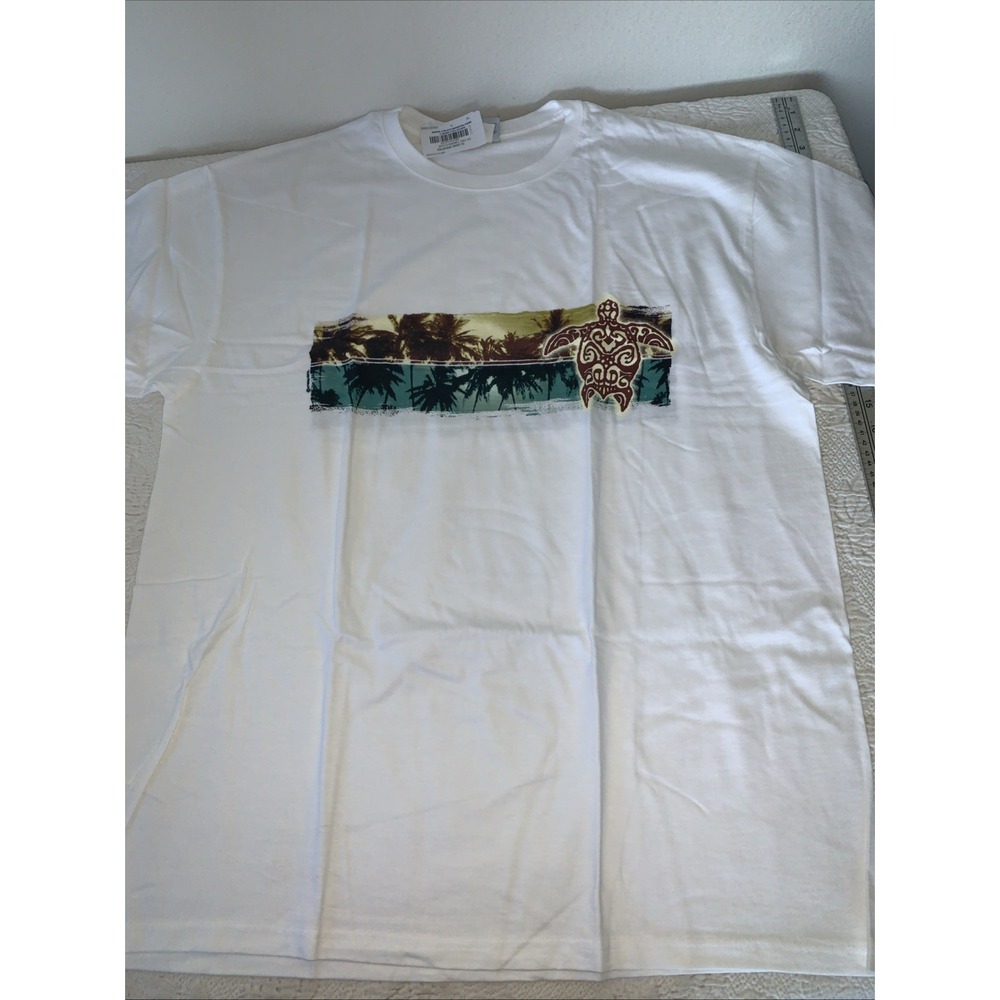 NWT Crazy Shirts Aloha Kalapana Band Hawaii T-Shirt Size XL 2016 Rare Sea Turtle
